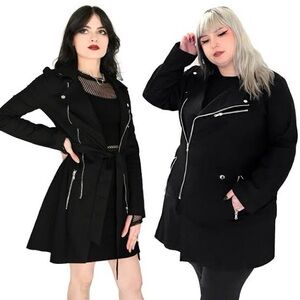 Foxblood Brooklyn Moto Trench